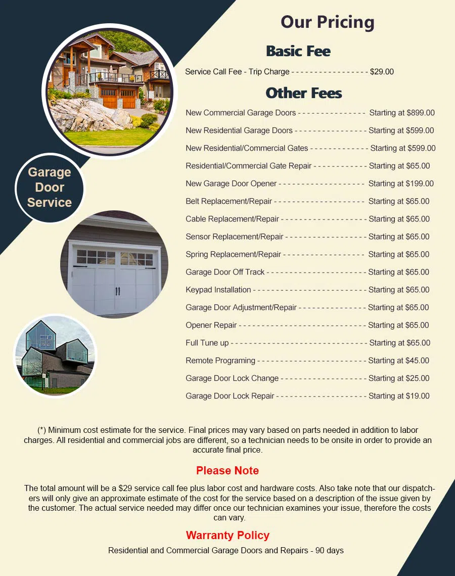 Garage Doors Store Repairs Gaithersburg, MD 301-842-7867